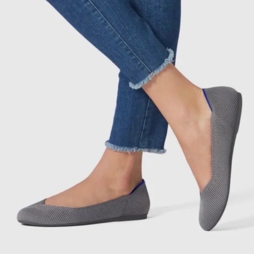 Rothy's The Flat in Charcoal Gray